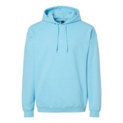 Bluza Z Kapturem Dla Dorosłych Unisex Softstyle Midweight. Niebieskie bluzy nierozpinane męskie GILDAN, m, bez wzorów, bez ramiączek, z kapturem. Za 146.99 zł.