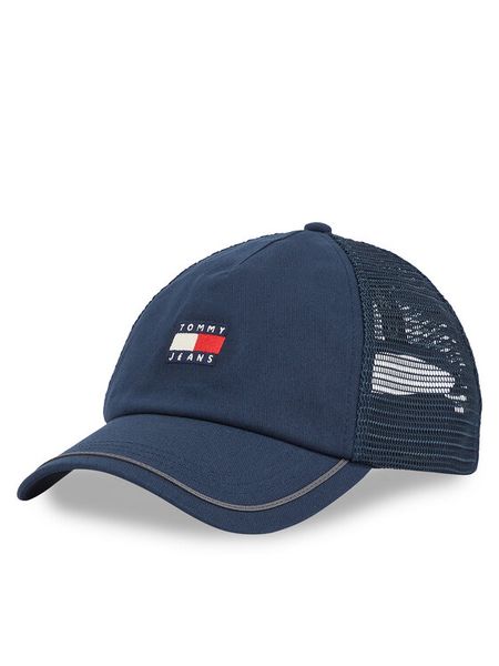 Tommy Jeans Czapka z daszkiem Tjm Heritage Trucker Cap AM0AM13287 Granatowy. Niebieskie czapki męskie Tommy Jeans, bez wzorów, z bawełny. Za 99.99 zł.