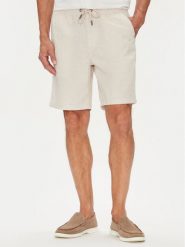 U.S. Polo Assn. Szorty materiałowe MUP4050 Beżowy Slim Fit. Brązowe szorty męskie U.S. Polo Assn., bez wzorów, z bawełny. Za 259.99 zł.