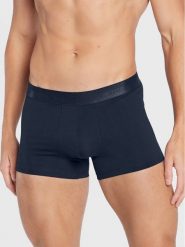HOM Bokserki Classic 400203 Granatowy. Niebieskie bokserki męskie HOM, m, bez wzorów, z bawełny. Za 109.99 zł.
