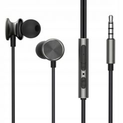 Joyroom słuchawki przewodowe mini jack 3,5mm mikrofon mocny bas. Słuchawki sportowe Joyroom. Za 29.00 zł.