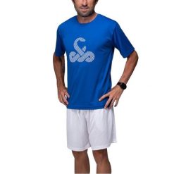 VIBOR-A Taipan Męska koszulka. Niebieskie t-shirty sportowe męskie VIBORA, m, bez wzorów, z poliesteru, sportowe, bez ramiączek. Za 173.99 zł.
