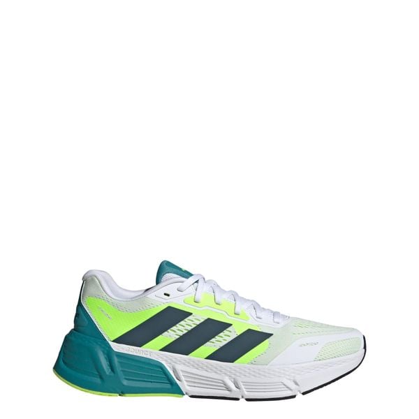Buty Questar. Białe buty do biegania męskie ADIDAS, bez wzorów, bez zapięcia, do biegania. Za 299.00 zł.