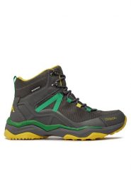 Kappa Trapery Kombat Thunder Md Wp 341F7LW Szary. Szare buty zimowe męskie Kappa, bez wzorów, ze skóry, bez obcasa, bez zapięcia. Za 449.99 zł.