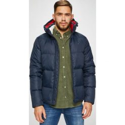 Tommy Jeans - Kurtka puchowa. Szare kurtki męskie Tommy Jeans, z jeansu, z krótkim rękawem. Za 799.90 zł.