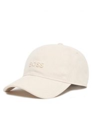BOSS Czapka z daszkiem 50544383 Biały. Białe czapki męskie Boss, bez wzorów, z materiału. Za 149.99 zł.