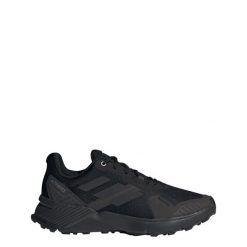 Buty do biegów przełajowych Terrex Soulstride. Czarne buty do biegania męskie ADIDAS, bez wzorów, bez zapięcia, do biegania. Za 399.00 zł.