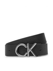 Calvin Klein Pasek Męski Ck Hallmark Logo 35Mm Adj LV04D7035G Czarny. Czarne paski męskie Calvin Klein, bez wzorów, ze skóry. Za 189.99 zł.