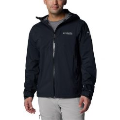 Kurtka przeciwdeszczowa męska Columbia Omni-Tech Ampli-Dry II Shell z kapturem. Czarne kurtki męskie Columbia, m, bez wzorów, sportowe, bez ramiączek, z kapturem. Za 501.99 zł.