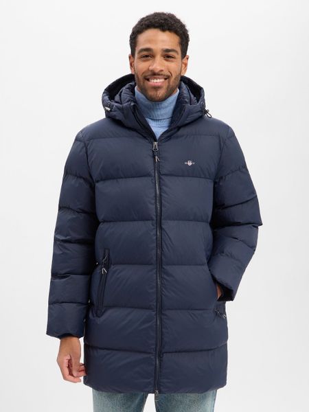 Gant Pikowana kurtka męska Mężczyźni niebieski jednolity, XL. Niebieskie kurtki męskie Gant, m, bez wzorów, bez ramiączek, bez kaptura. Za 1,399.95 zł.