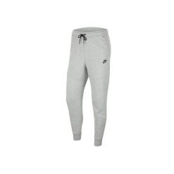 Spodnie sportowe męskie Nike Tech Fleece Jogger. Szare długie spodnie sportowe męskie Nike, bez wzorów, z dresówki, na fitness i siłownię. Za 299.00 zł.