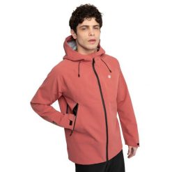 Męska kurtka trekkingowa hardshell Siroko Simien. Czerwone kurtki outdoor męskie SIROKO, na zimę, m, bez wzorów, z hardshellu, bez kaptura, trekkingowe. W wyprzedaży za 339.00 zł.
