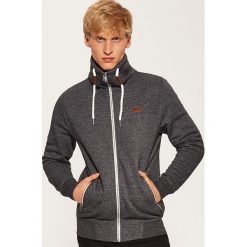 Bluza z wysokim kołnierzem - Czarny. Bluzy nierozpinane męskie marki House. Za 129.99 zł.