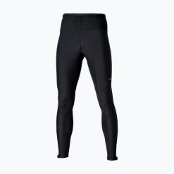 Legginsy do biegania męskie Mizuno Trail Multipocket Long black. Czarne legginsy męskie Mizuno, m, bez wzorów, do biegania. Za 279.99 zł.