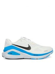 Nike Buty do biegania Structure 26 HJ1102 119 Biały. Białe buty do biegania męskie Nike, bez wzorów, z materiału, bez zapięcia, do biegania. Za 599.99 zł.