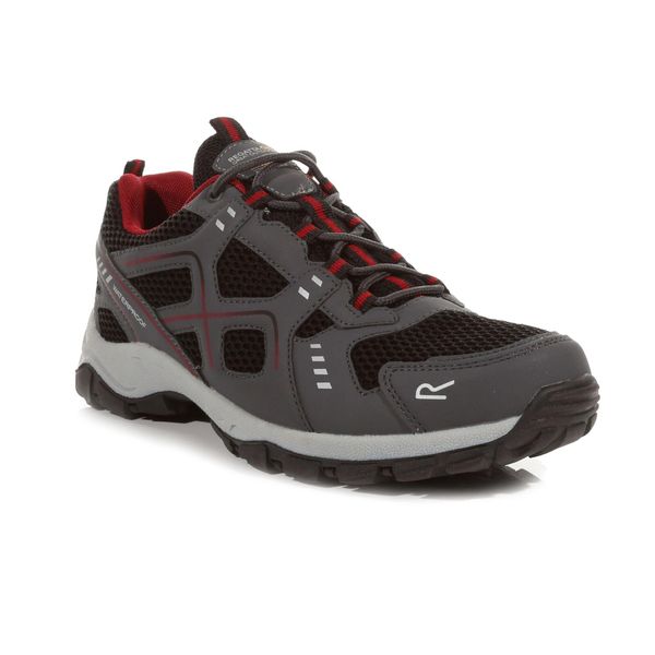 Buty trekkingowe męskie Vendeavour Regatta. Niebieskie buty trekkingowe męskie Regatta, bez wzorów, bez zapięcia. Za 199.99 zł.