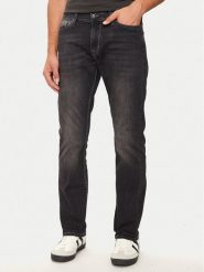 Mustang Jeansy Vegas 1015498 Szary Slim Fit. Szare jeansy męskie Mustang, bez wzorów, z bawełny. Za 219.99 zł.