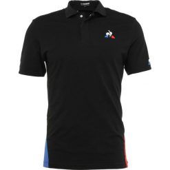Le coq sportif TENNIS Koszulka polo black/cobalt/pur rouge. Czarne koszulki polo męskie le coq sportif, z bawełny, sportowe, polo. Za 369.00 zł.