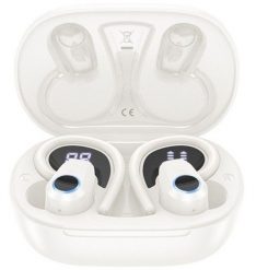 Słuchawki bezprzewodowe Hoco EQ8 Pure joy (biały). Białe słuchawki bluetooth Hoco. Za 49.99 zł.
