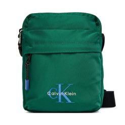 Saszetka Calvin Klein. Zielone saszetki męskie Calvin Klein, bez wzorów, małe. Za 289.99 zł.