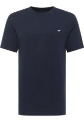 Męski T-Shirt Mustang Style Alex Dark Sapphire 1017337 4136. Niebieskie t-shirty męskie Mustang, m, bez wzorów, bez kołnierzyka, bez ramiączek. Za 69.99 zł.