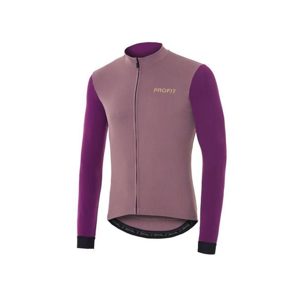 Dżersej z długim rękawem Spiuk Profit Ultralight. Fioletowe koszulki męskie z długim rękawem SPIUK, s, bez wzorów, z dżerseju, sportowe, bez kołnierzyka, bez ramiączek. Za 454.55 zł.