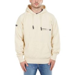Bluza męska Fundango Talis z kapturem. Brązowe bluzy nierozpinane męskie Fundango, l, bez wzorów, sportowe, bez ramiączek, z kapturem. Za 239.90 zł.