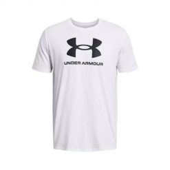 Koszulka sportowa męska Under Armour 1382911100. Białe t-shirty sportowe męskie Under Armour, m, bez wzorów, sportowe, bez ramiączek. Za 177.00 zł.