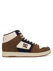 DC Sneakersy MANTECA 4 HI ADYS100743-TB2 Brązowy. Brązowe buty sportowe na co dzień męskie DC, m, bez wzorów, ze skóry, bez ramiączek, bez kaptura. Za 299.99 zł.