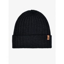 Czapka Fjallraven Byron Hat Thin - black. Czarne czapki męskie Fjällräven, bez wzorów, sportowe. Za 177.99 zł.