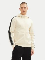 EA7 Emporio Armani Bluza 7M000142 AF12660 U1079 Écru Regular Fit. Bluzy rozpinane męskie EA7 Emporio Armani, l, bez wzorów, z bawełny, bez ramiączek, bez kaptura. Za 371.22 zł.