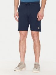 Blend Szorty sportowe 20718064 Granatowy Regular Fit. Niebieskie szorty sportowe męskie Blend, bez wzorów, z bawełny, sportowe. Za 59.99 zł.