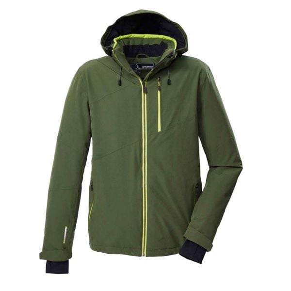 Kurtka narciarska z kapturem Killtec KSW 24. Zielone kurtki narciarskie i snowboardowe męskie KILLTEC, na zimę, m, bez wzorów, z kapturem, narciarskie. W wyprzedaży za 731.00 zł.