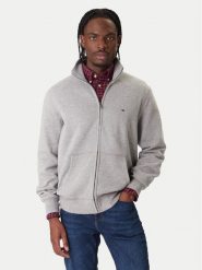 Tommy Hilfiger Bluza Essential MW0MW41759 Szary Regular Fit. Szare bluzy rozpinane męskie Tommy Hilfiger, m, bez wzorów, z syntetyku, bez ramiączek, bez kaptura. Za 489.99 zł.