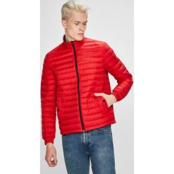 Tommy Hilfiger - Kurtka puchowa. Różowe kurtki męskie Tommy Hilfiger, z materiału, z krótkim rękawem. W wyprzedaży za 549.90 zł.