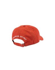 WRANGLER WASHED LOGO CAP MĘSKA CZAPKA Z DASZKIEM LOGO BURNT ORANGE 112352595 W0V7013632. Pomarańczowe czapki męskie Wrangler, bez wzorów. Za 99.99 zł.