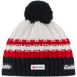Czapka Eisbar Kova Pompon MÜ SKA. Białe czapki męskie Eisbar, bez wzorów, sportowe. W wyprzedaży za 194.93 zł.