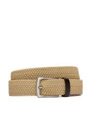 Aeronautica Militare Pasek Męski 261CI0307UCT03454 Beżowy. Brązowe paski męskie Aeronautica Militare, bez wzorów, z materiału. Za 289.99 zł.