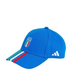 Czapka Italy Football. Białe czapki męskie ADIDAS, bez wzorów, z materiału. Za 201.96 zł.