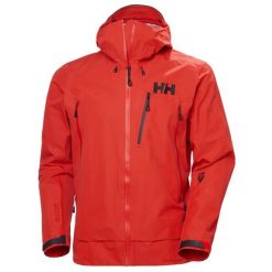 Kurtka narciarska Helly Hansen Odin 9 Worlds Infinity Shell J. Czerwone kurtki narciarskie i snowboardowe męskie Helly Hansen, l, bez wzorów, bez kaptura, narciarskie. W wyprzedaży za 2,202.50 zł.