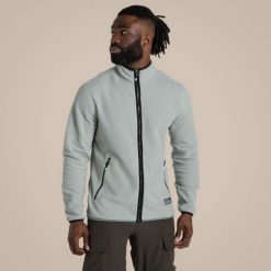 Polar Craghoppers CO2 Renu. Niebieskie bluzy z polaru męskie Craghoppers, m, bez wzorów, z polaru, bez ramiączek, bez kaptura. W wyprzedaży za 277.95 zł.