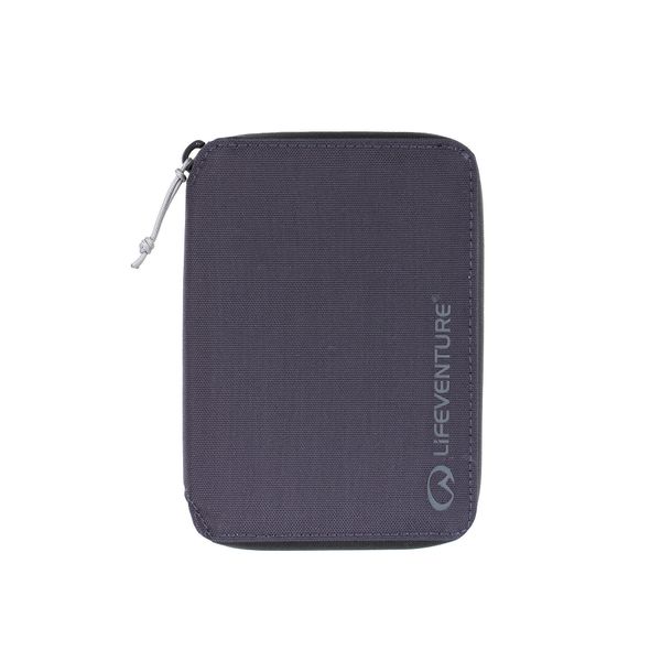 Portfel Lifeventure Recycled RFiD Mini Travel Wallet - navy. Niebieskie portfele męskie Lifeventure, bez wzorów. Za 129.99 zł.