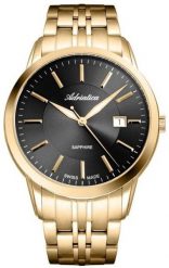 Zegarek męski Adriatica A8306.1116Q złoty. Żółte zegarki męskie Adriatica, złote. Za 742.00 zł.