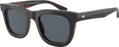 Giorgio Armani Męskie okulary przeciwsłoneczne GIORGIO ARMANI model AR8171-5963R5 (Szkło/Zausznik/Mostek) 49/23/145 mm) NoSize. Okulary przeciwsłoneczne męskie Giorgio Armani, bez wzorów, szklane. Za 635.71 zł.