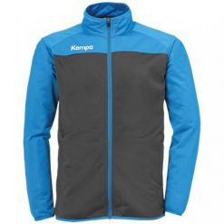 Bluza Kempa Prime Poly Jacket. Niebieskie bluzy nierozpinane męskie Kempa, bez wzorów, sportowe, bez ramiączek, bez kaptura. W wyprzedaży za 169.50 zł.
