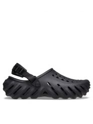Crocs Klapki Echo Clog 207937 Czarny. Czarne klapki i japonki męskie Crocs, bez wzorów, z tworzywa sztucznego. Za 189.99 zł.