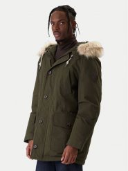 Gant Parka 7006570 Zielony Regular Fit. Zielone parki męskie Gant, m, bez wzorów, z bawełny, bez kaptura. Za 1,859.00 zł.