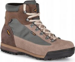 Buty trekkingowe męskie Aku U'S SLOPE ORIGINAL GTX, dark brown, 43. Brązowe buty trekkingowe męskie Aku, bez wzorów, bez zapięcia. Za 687.87 zł.