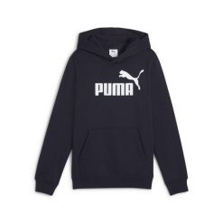 Młodzieżowa polarowa bluza z kapturem ESS z logo No. 1 PUMA New Navy Blue. Niebieskia bluzy z kapturem męskie Puma, m, bez wzorów, z dżerseju, z kapturem. Za 159.00 zł.