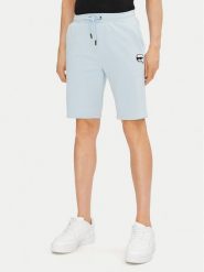 KARL LAGERFELD Szorty sportowe 705014 552900 Niebieski Regular Fit. Niebieskie szorty sportowe męskie KARL LAGERFELD, bez wzorów, z bawełny, sportowe. Za 379.99 zł.